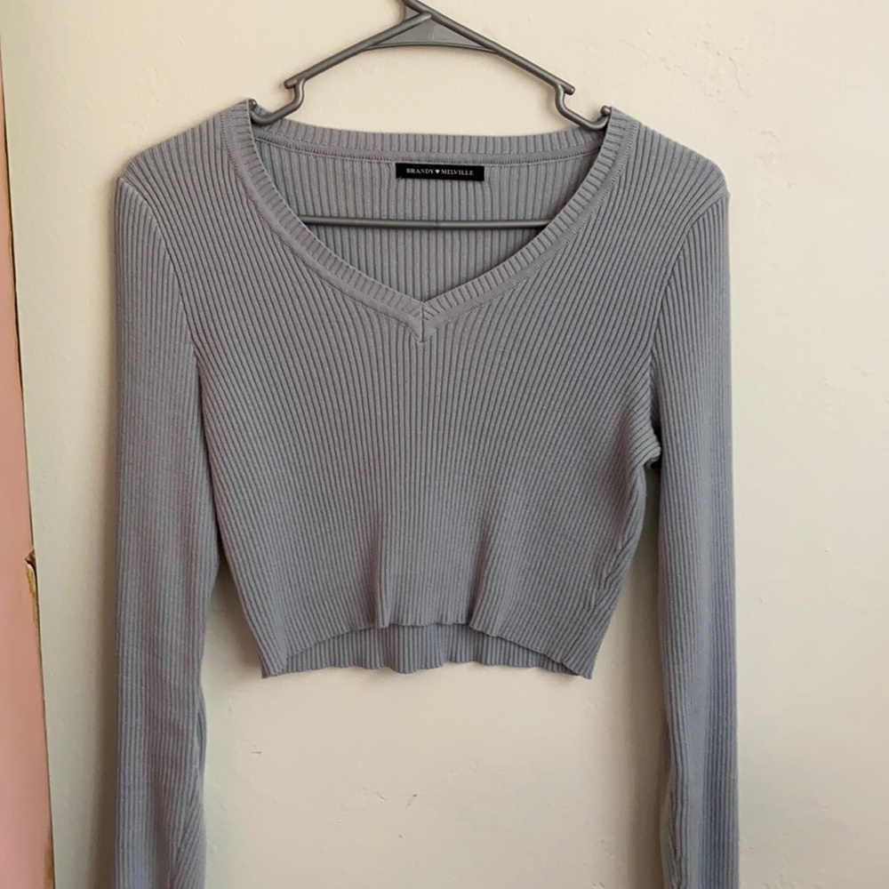 Brandy cropped sweater